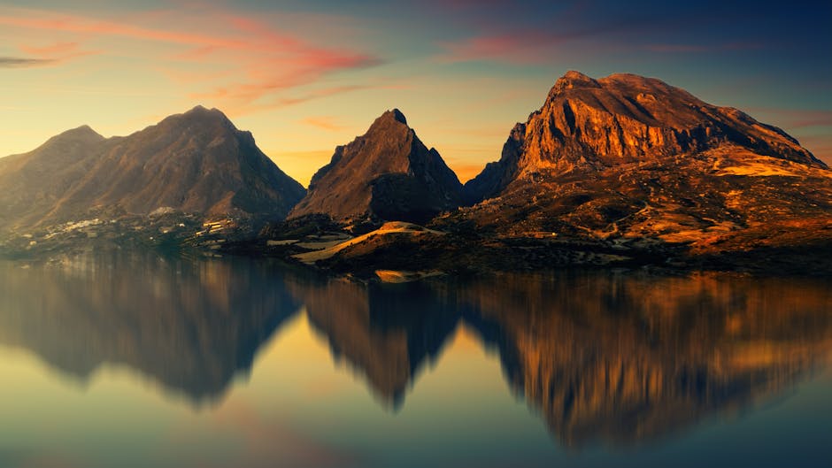Mountain peak reflection representing peak reliability